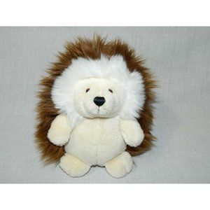 Gund Ganley 6" Plush Hedgehog Brown stuffed Soft Fuzzy 319940